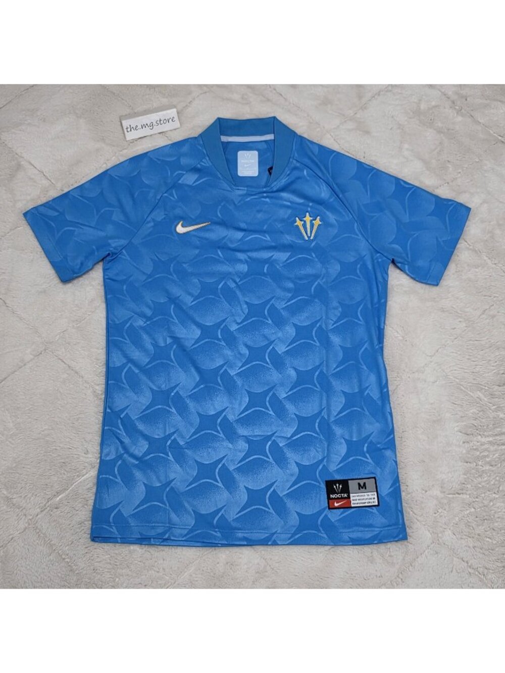 Nike NOCTA Turks and Caicos NRG Lu Home Jersey DR2616-450 Blue Distant Regards M